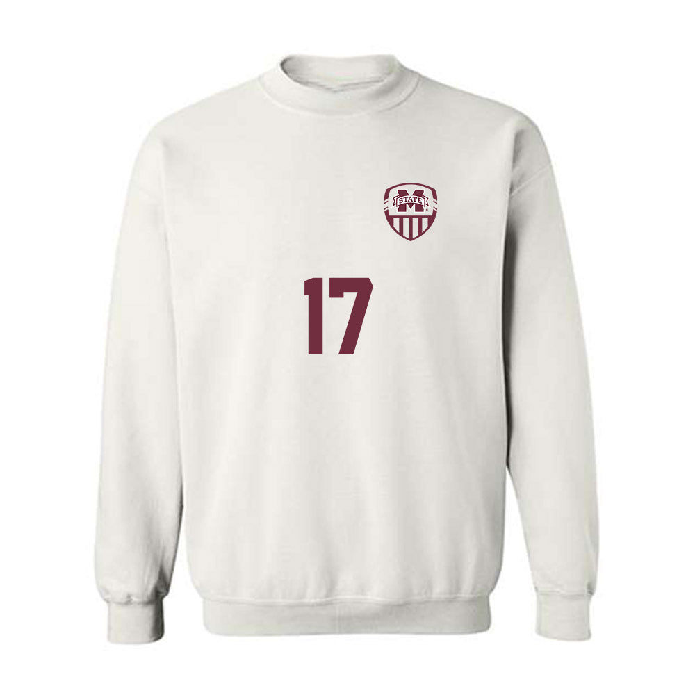 Mississippi State - NCAA Women's Soccer : Reganne Morris - Replica Shersey Crewneck Sweatshirt-0