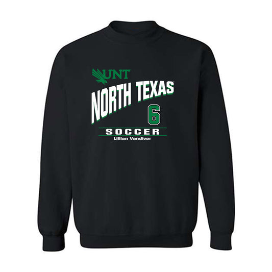 North Texas - NCAA Women's Soccer : Lillian Vandiver - Classic Fashion Shersey Crewneck Sweatshirt-0