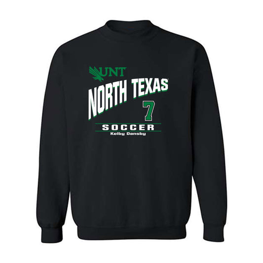 North Texas - NCAA Women's Soccer : Kelby Dansby - Classic Fashion Shersey Crewneck Sweatshirt-0