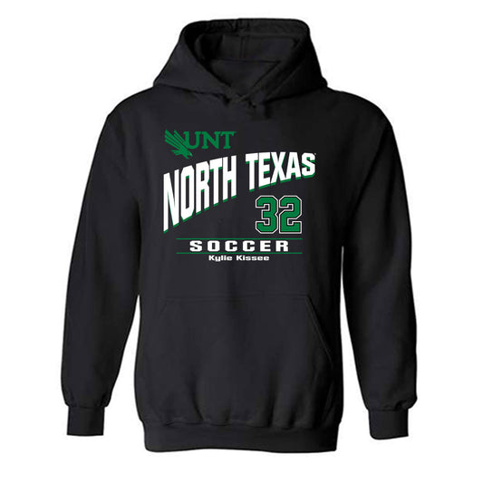 North Texas - NCAA Women's Soccer : Kylie Kissee - Classic Fashion Shersey Hooded Sweatshirt-0