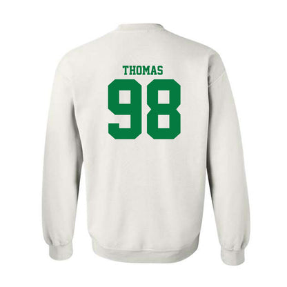 North Texas - NCAA Football : Curlee Thomas - Classic Shersey Crewneck Sweatshirt-1