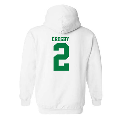 North Texas - NCAA Men's Basketball : Cahmai Crosby - Classic Shersey Hooded Sweatshirt-1