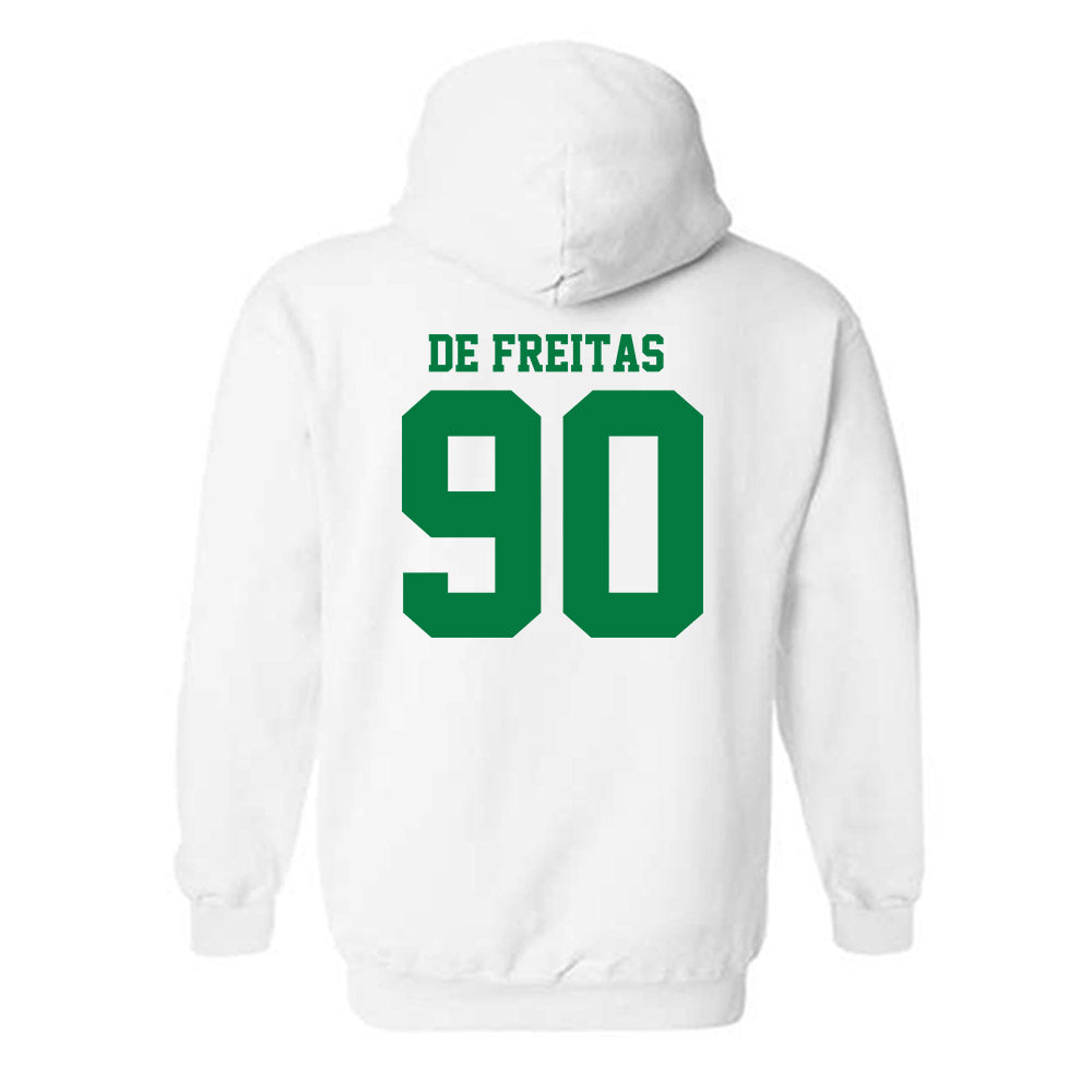 North Texas - NCAA Football : Dominic De Freitas - Classic Shersey Hooded Sweatshirt-1