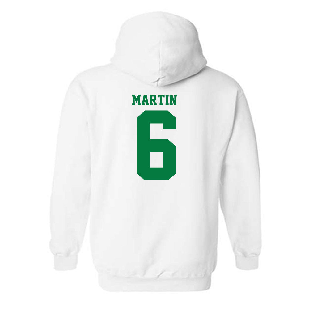 North Texas - NCAA Football : Josiah Martin - Classic Shersey Hooded Sweatshirt-1