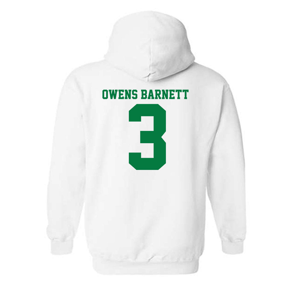 North Texas - NCAA Women's Basketball : Jazzy Owens Barnett - Classic Shersey Hooded Sweatshirt-1