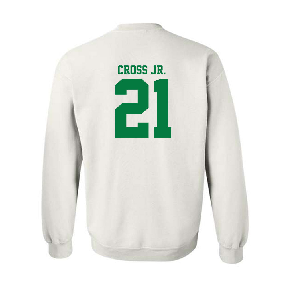 North Texas - NCAA Football : Jason Cross Jr. - Classic Shersey Crewneck Sweatshirt-1