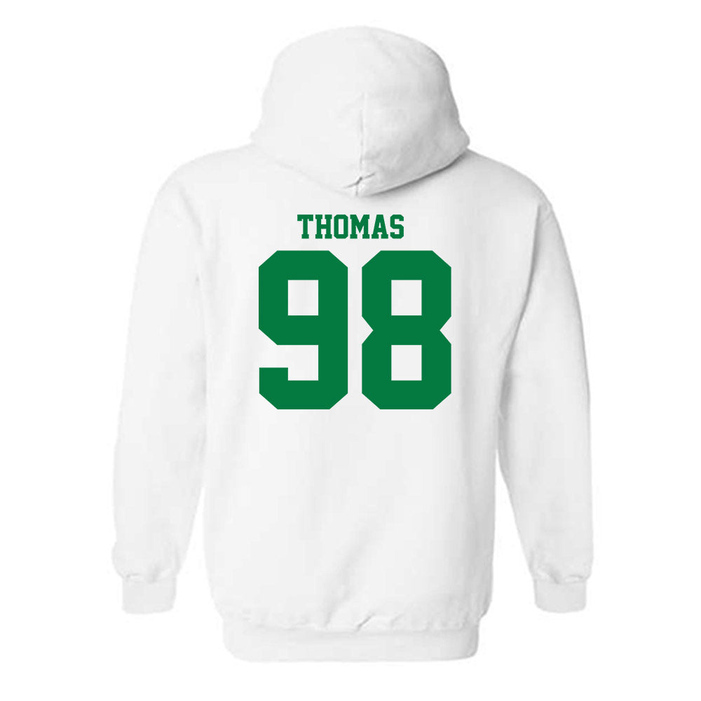 North Texas - NCAA Football : Curlee Thomas - Classic Shersey Hooded Sweatshirt-1