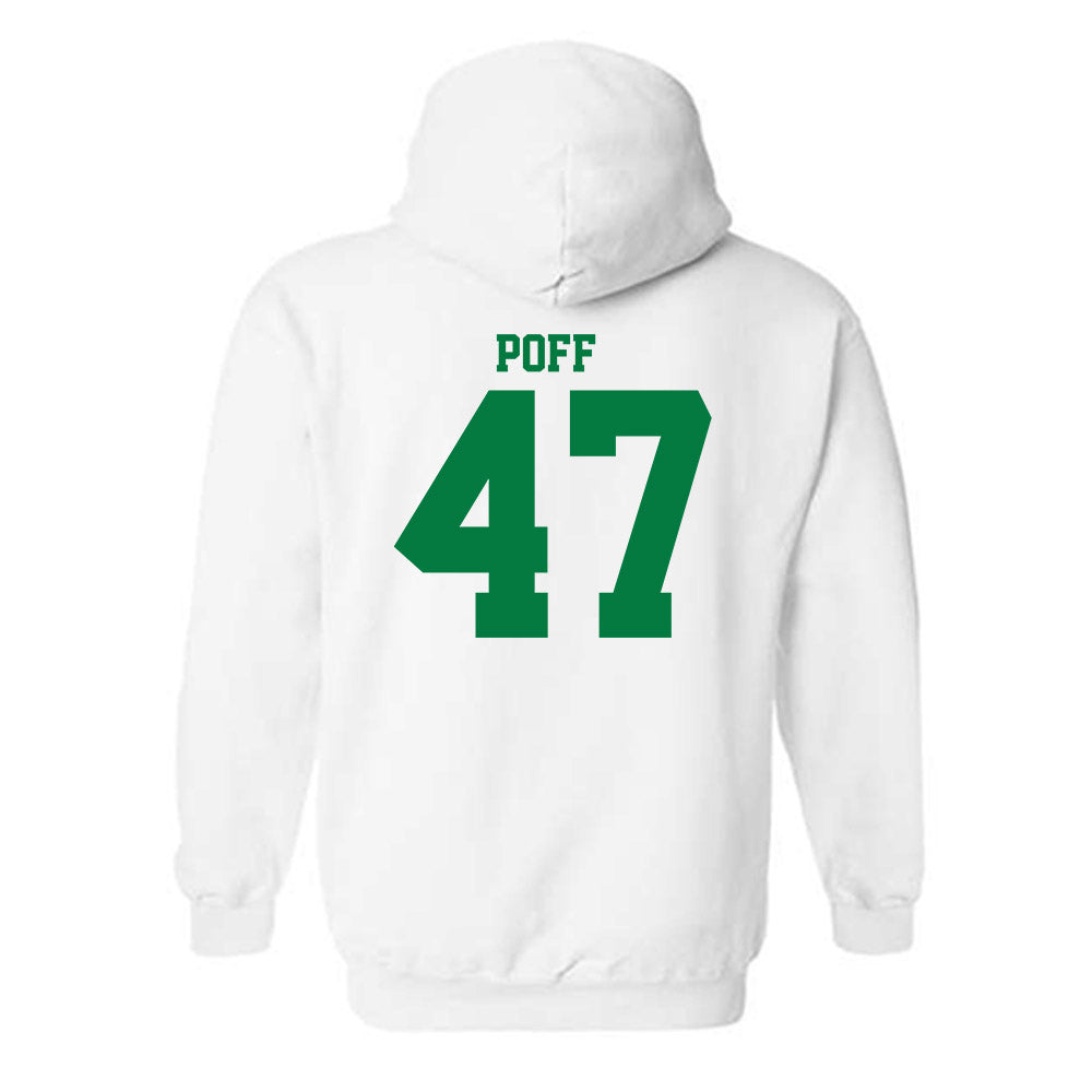 North Texas - NCAA Football : Jacob Poff - Classic Shersey Hooded Sweatshirt-1