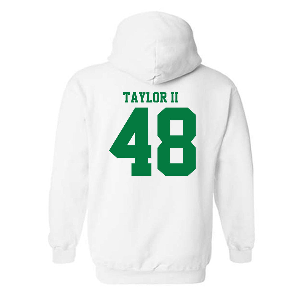 North Texas - NCAA Football : Michael Taylor II - Classic Shersey Hooded Sweatshirt-1