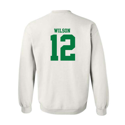 North Texas - NCAA Football : Tyson Wilson - Classic Shersey Crewneck Sweatshirt-1