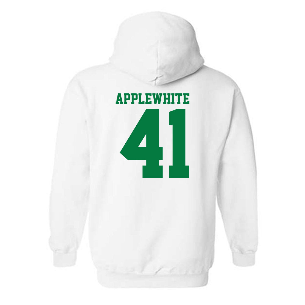 North Texas - NCAA Football : Cason Applewhite - Classic Shersey Hooded Sweatshirt-1