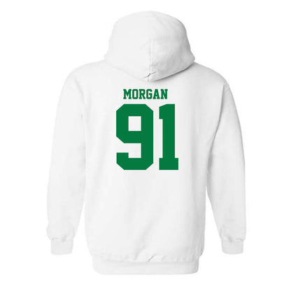 North Texas - NCAA Football : Demetrie Morgan - Classic Shersey Hooded Sweatshirt-1