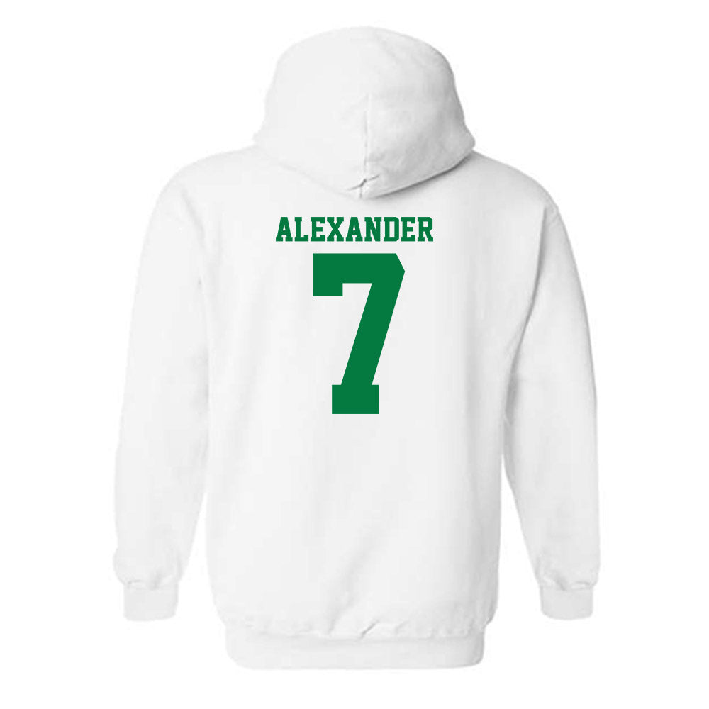 North Texas - NCAA Football : Aaron Alexander - Classic Shersey Hooded Sweatshirt-1