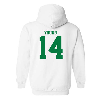 North Texas - NCAA Women's Volleyball : Alyssa Young - Classic Shersey Hooded Sweatshirt-1