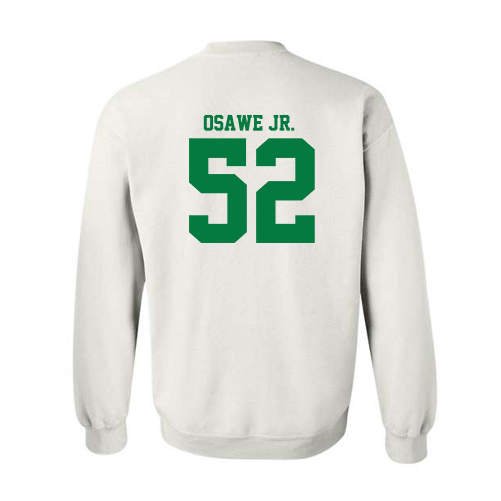 North Texas - NCAA Football : Courage Osawe Jr. - Classic Shersey Crewneck Sweatshirt-1