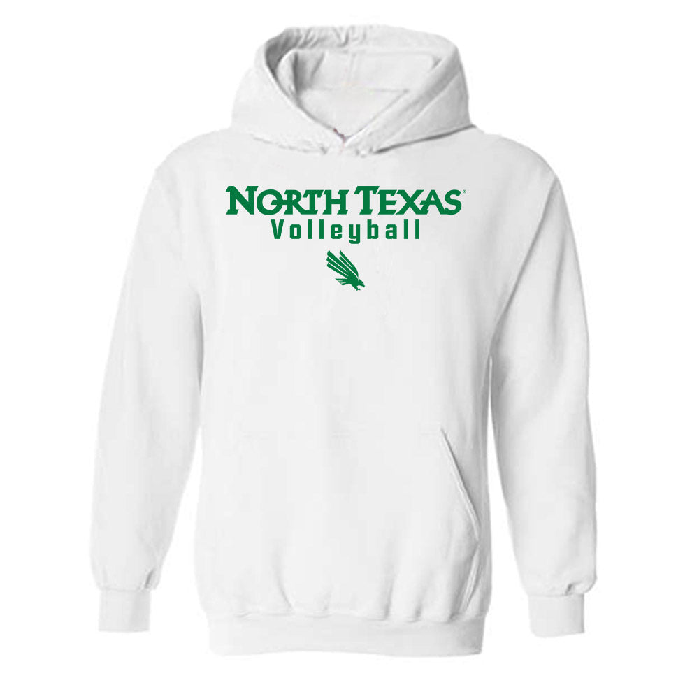 North Texas - NCAA Women's Volleyball : Alyssa Young - Classic Shersey Hooded Sweatshirt-0