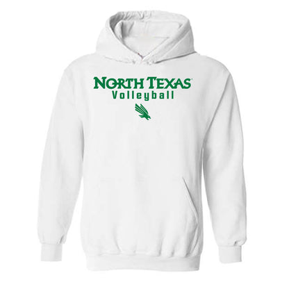 North Texas - NCAA Women's Volleyball : Alyssa Young - Classic Shersey Hooded Sweatshirt-0