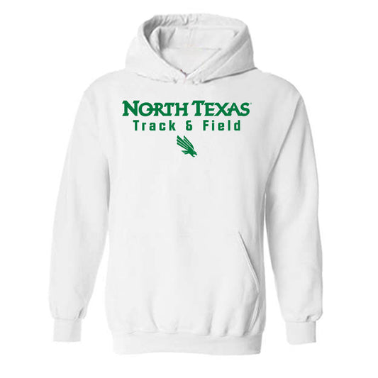 North Texas - NCAA Men's Track & Field : Rachone Stigarll - Classic Shersey Hooded Sweatshirt-0