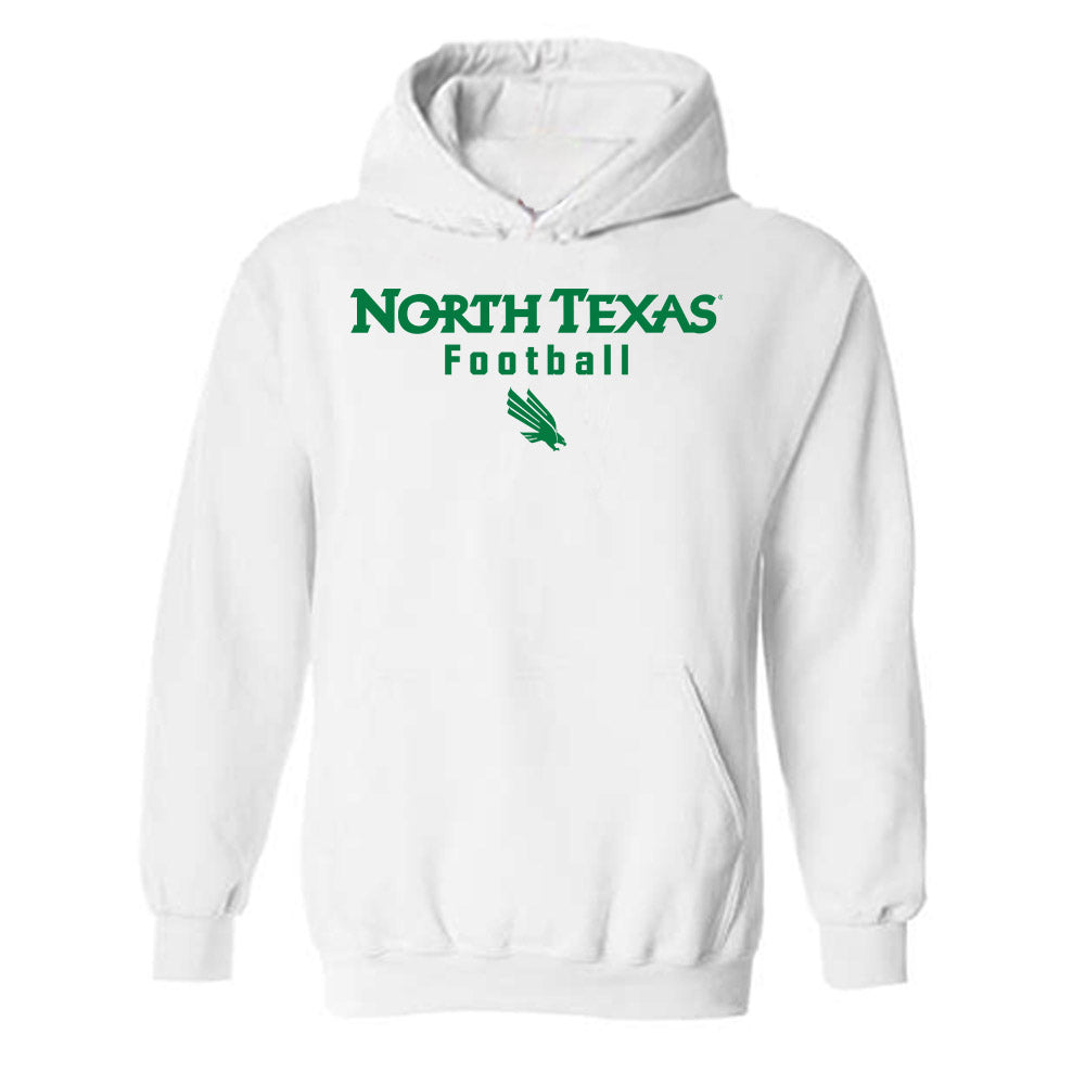 North Texas - NCAA Football : Curlee Thomas - Classic Shersey Hooded Sweatshirt-0
