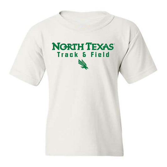 North Texas - NCAA Men's Track & Field : Tyler Moore - Classic Shersey Youth T-Shirt-0