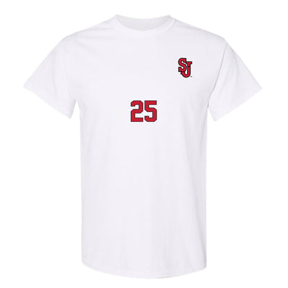 St. Johns - NCAA Women's Soccer : Carly Schuler - Replica Shersey T-Shirt-0