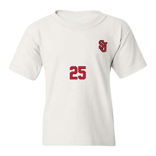 St. Johns - NCAA Women's Soccer : Carly Schuler - Replica Shersey Youth T-Shirt-0