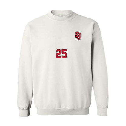St. Johns - NCAA Women's Soccer : Carly Schuler - Replica Shersey Crewneck Sweatshirt-0