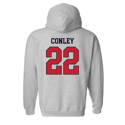 St. Johns - NCAA Baseball : Tommy Conley - Classic Shersey Hooded Sweatshirt-1