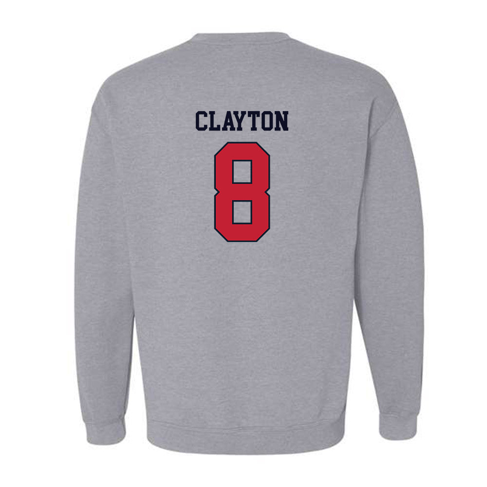 St. Johns - NCAA Women's Volleyball : Shiloh Clayton - Classic Shersey Crewneck Sweatshirt-1