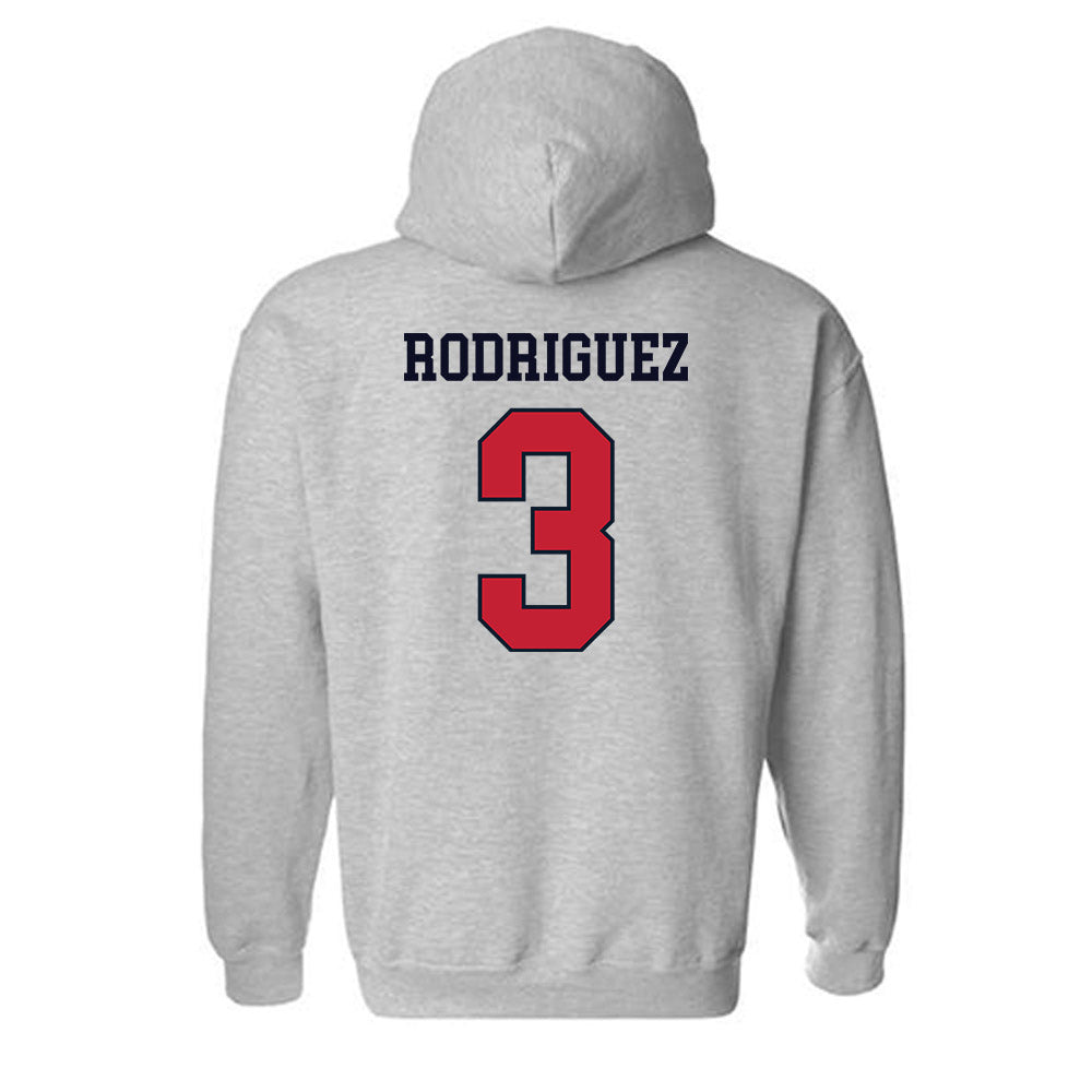 St. Johns - NCAA Women's Volleyball : Angelica Rodriguez - Classic Shersey Hooded Sweatshirt-1