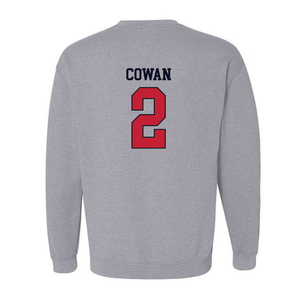 St. Johns - NCAA Baseball : Will Cowan - Classic Shersey Crewneck Sweatshirt-1