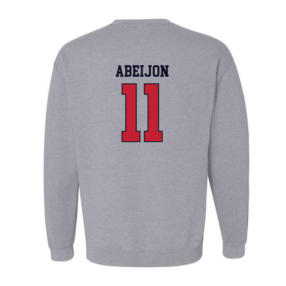 St. Johns - NCAA Men's Soccer : Xavi Abeijon - Classic Shersey Crewneck Sweatshirt-1