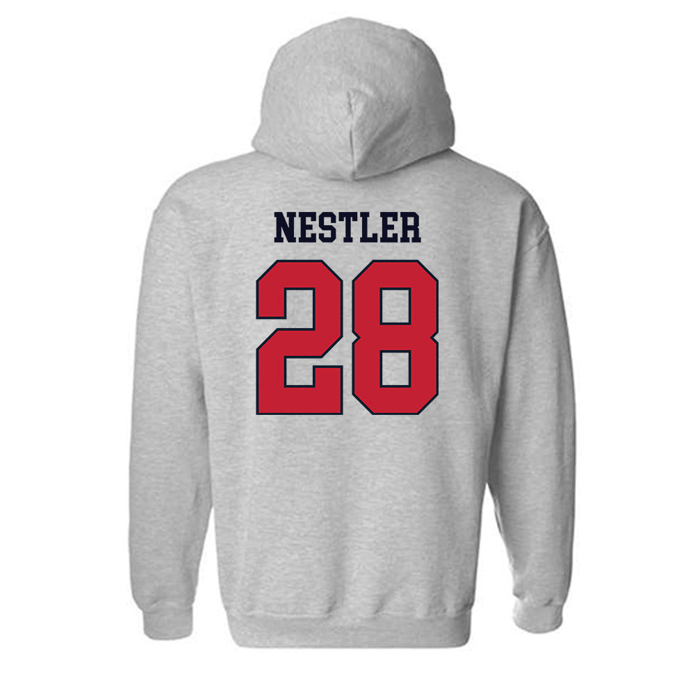 St. Johns - NCAA Baseball : Jack Nestler - Classic Shersey Hooded Sweatshirt-1
