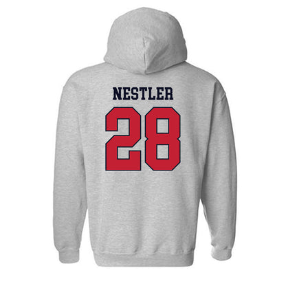 St. Johns - NCAA Baseball : Jack Nestler - Classic Shersey Hooded Sweatshirt-1