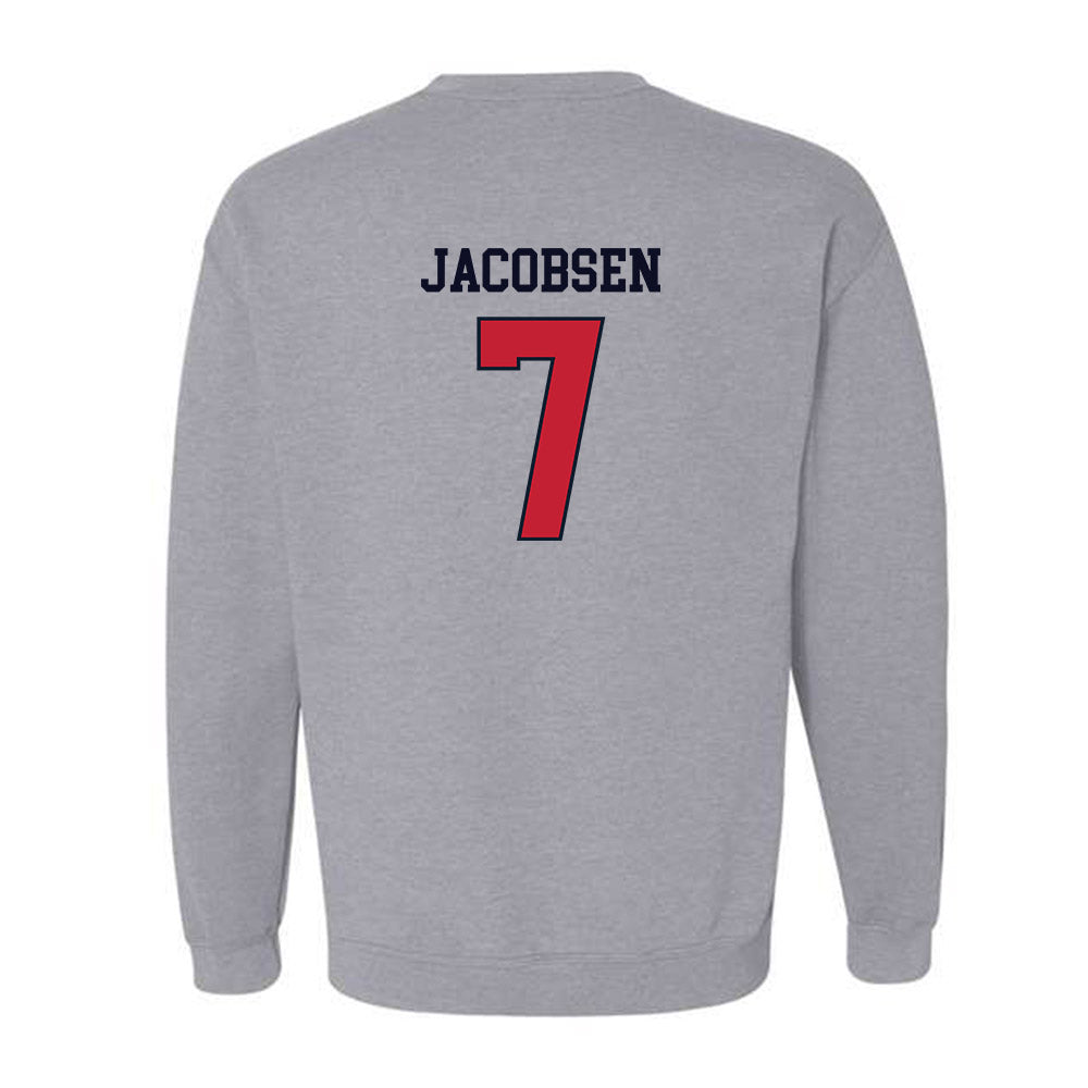 St. Johns - NCAA Baseball : Robert Jacobsen - Classic Shersey Crewneck Sweatshirt-1