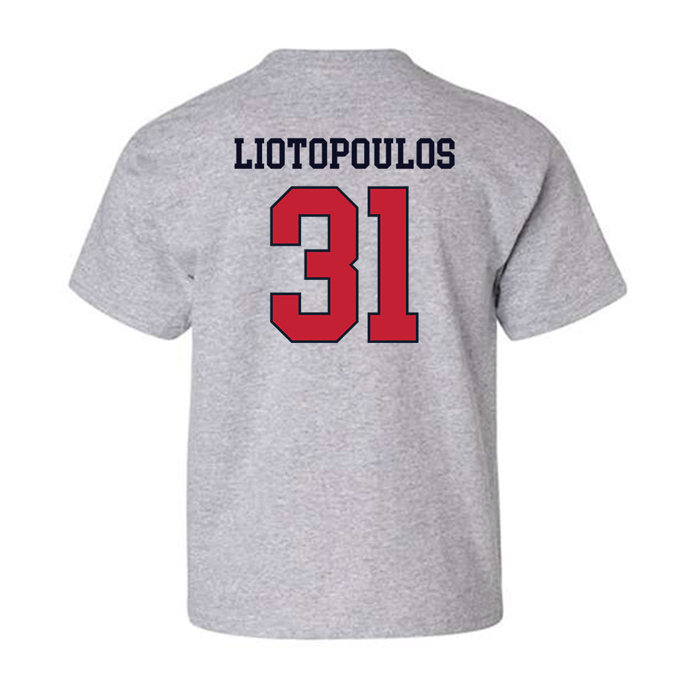 St. Johns - NCAA Men's Basketball : Lefteris Liotopoulos - Classic Shersey Youth T-Shirt-1