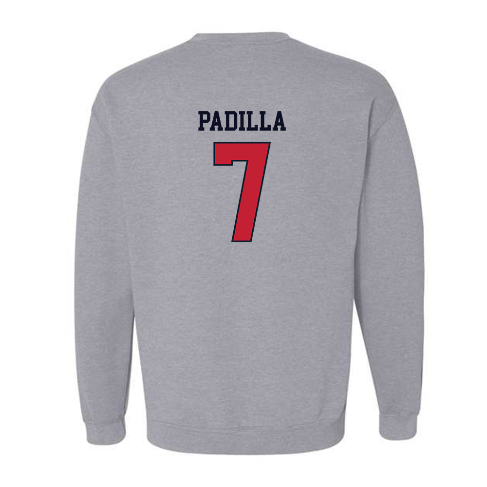 St. Johns - NCAA Men's Soccer : Ezekiel Padilla - Classic Shersey Crewneck Sweatshirt-1
