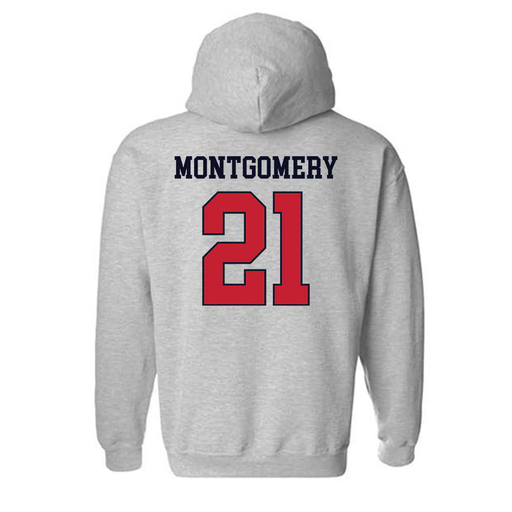St. Johns - NCAA Men's Soccer : Jayden Montgomery - Classic Shersey Hooded Sweatshirt-1