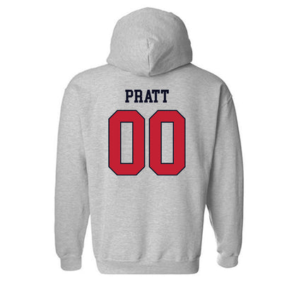 St. Johns - NCAA Men's Soccer : Dominic Pratt - Classic Shersey Hooded Sweatshirt-1
