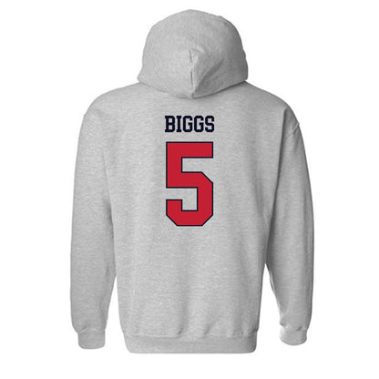 St. Johns - NCAA Men's Soccer : Antonio Biggs - Classic Shersey Hooded Sweatshirt-1
