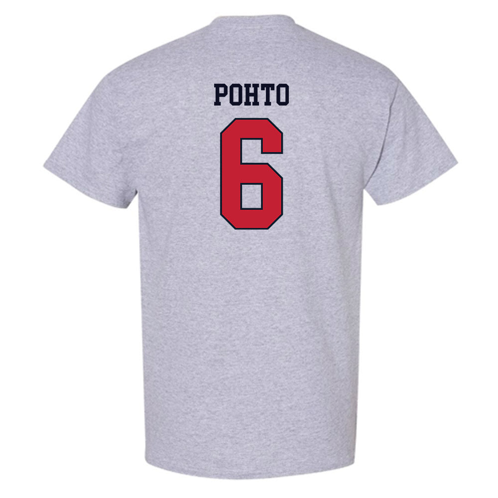 St. Johns - NCAA Men's Basketball : Casper Pohto - Classic Shersey T-Shirt-1
