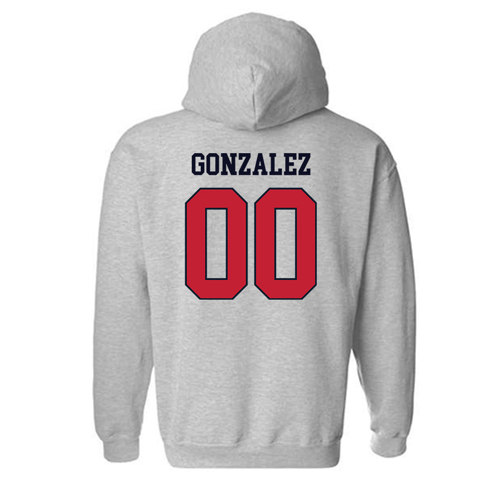St. Johns - NCAA Men's Soccer : Ander Gonzalez - Classic Shersey Hooded Sweatshirt-1