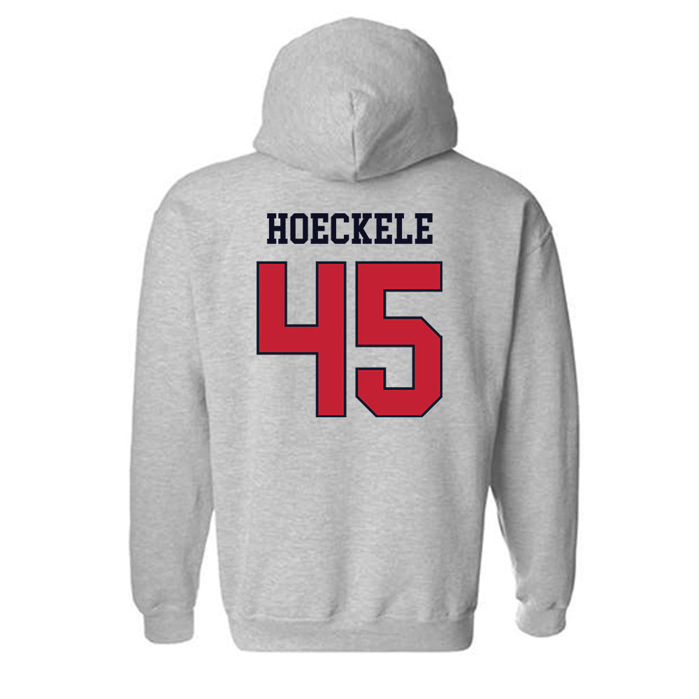 St. Johns - NCAA Baseball : Evan Hoeckele - Classic Shersey Hooded Sweatshirt-1