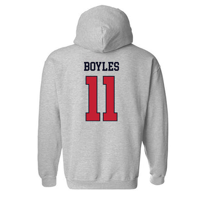 St. Johns - NCAA Women's Volleyball : Brooke Boyles - Classic Shersey Hooded Sweatshirt-1