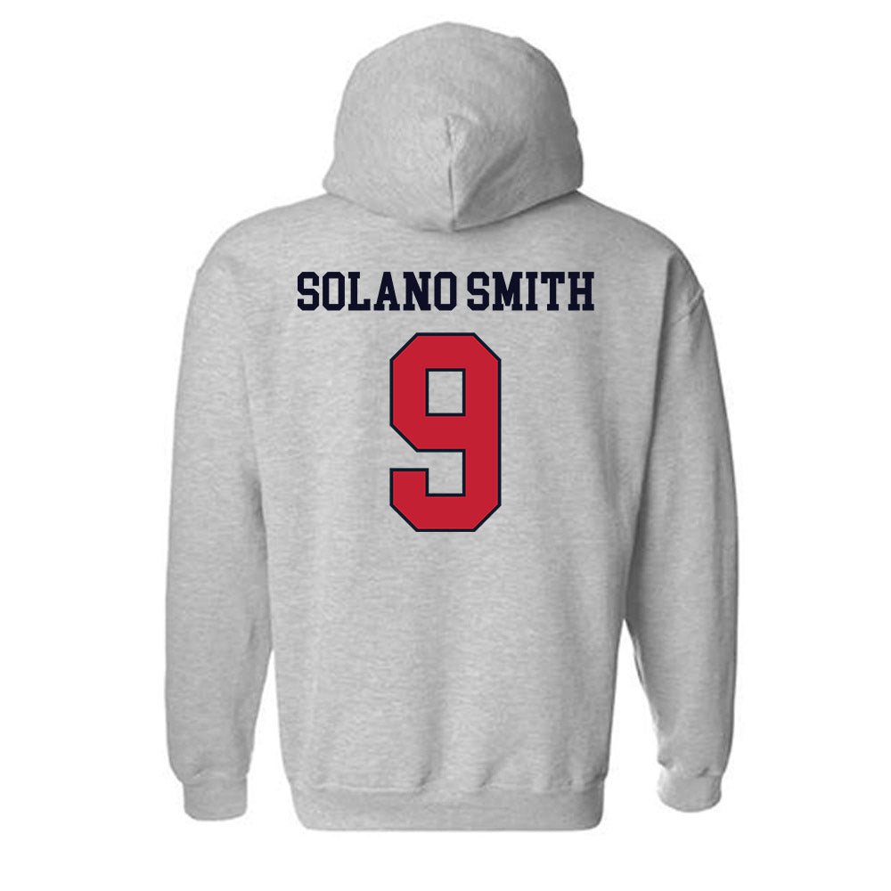 St. Johns - NCAA Women's Volleyball : Rashanny Solano Smith - Classic Shersey Hooded Sweatshirt-1