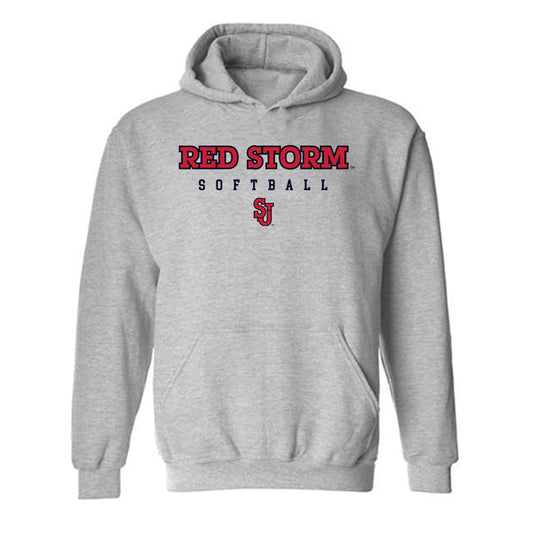 St. Johns - NCAA Softball : Jacqueline Scott - Classic Shersey Hooded Sweatshirt-0