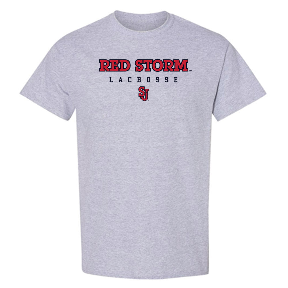 St. Johns - NCAA Men's Lacrosse : Noah Plenn - Classic Shersey T-Shirt-0