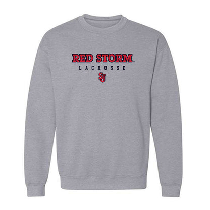 St. Johns - NCAA Men's Lacrosse : Maclin Keyser - Classic Shersey Crewneck Sweatshirt-0