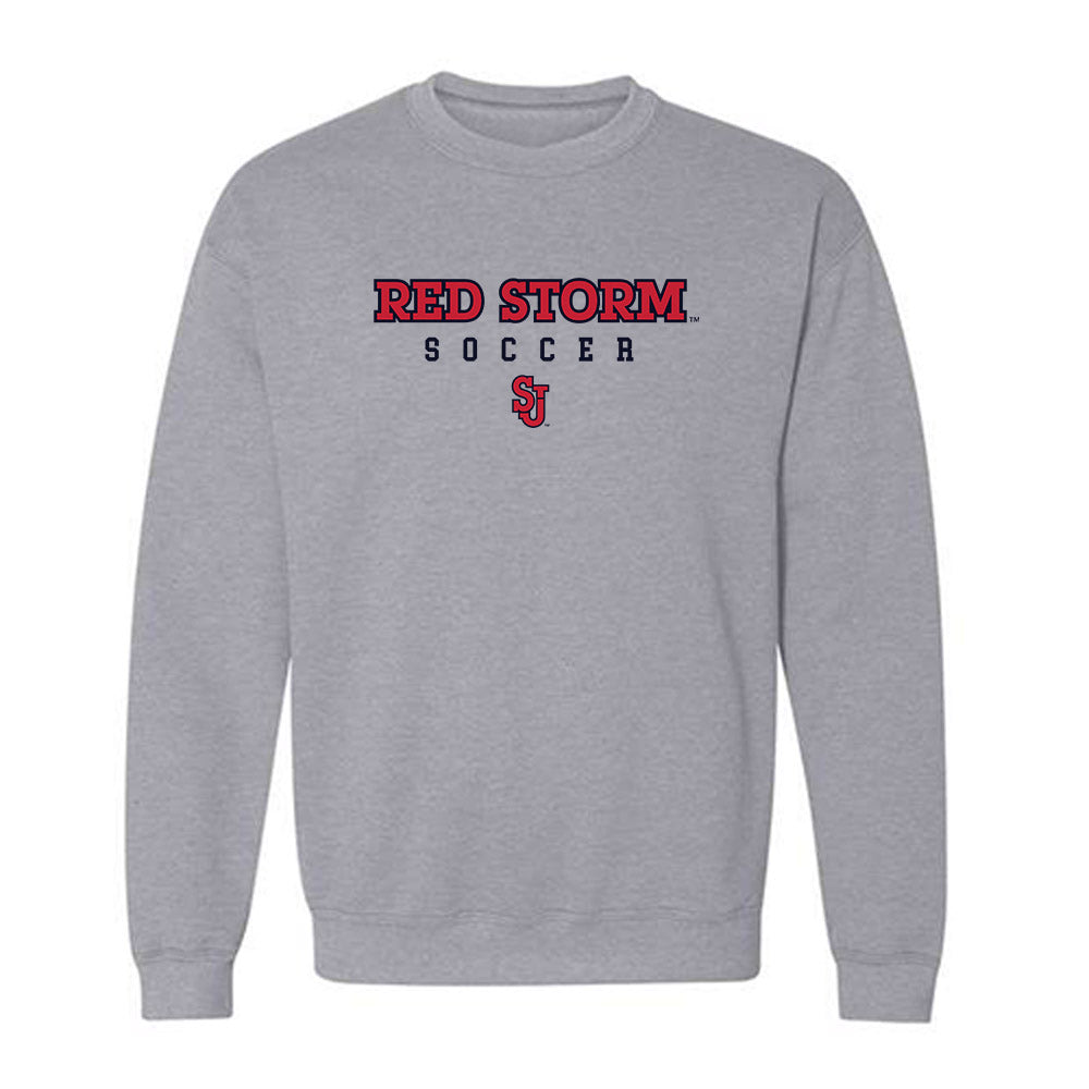 St. Johns - NCAA Men's Soccer : Jayden Montgomery - Classic Shersey Crewneck Sweatshirt-0