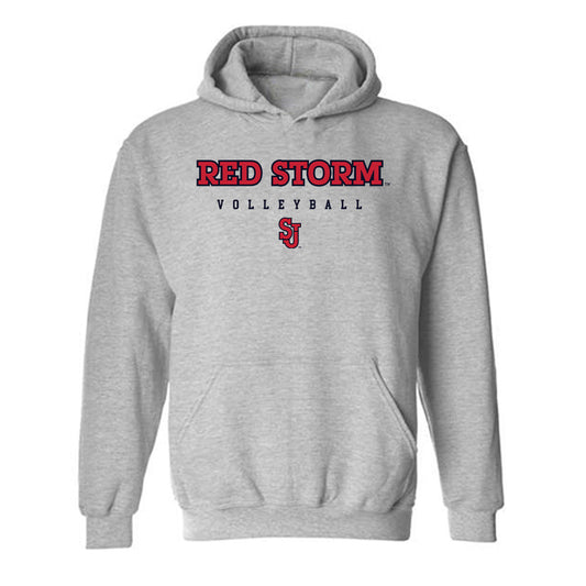 St. Johns - NCAA Women's Volleyball : Katianna Mejia - Classic Shersey Hooded Sweatshirt-0